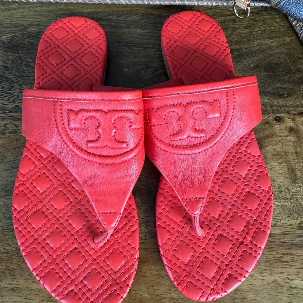 Tory Burch Red Women's Sandals